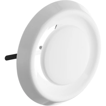 AirROXY ABS Anemosztát rugós csatlakozó csonkkal, átm: 100 cm, 60°C-ig (AIR-02-059)