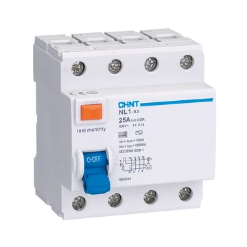 CHINT Fi-relé 4P 40A 30mA AC (NL1-63-440/30) (CH-972195)
