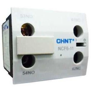 CHINT segédérintkező F6-31 3NO+1NC előlapra (NC6 mágneskapcsolóhoz) (CH-NCF6-31)