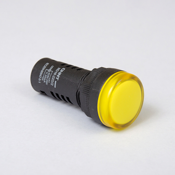 CHINT Lámpa LED-es, komplett, 230V LED-es, sárga (ND16-22B/2)