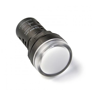 CHINT LED jelzőlámpa fehér 230V AC ND16-22DS/4-W (CH-ND1622DS4W)
