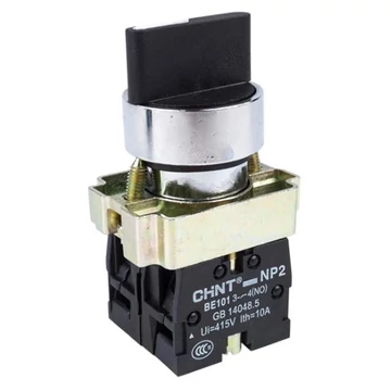CHINT Kapcsoló komplett (fém) 3 fix pozíció, 2NO NP2-BD33 (CH-NP2-BD33)