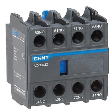 CHINT segédérintkező 2NO+2NC, NXC mini érintkező (CH-NXC-AX-3M/22)