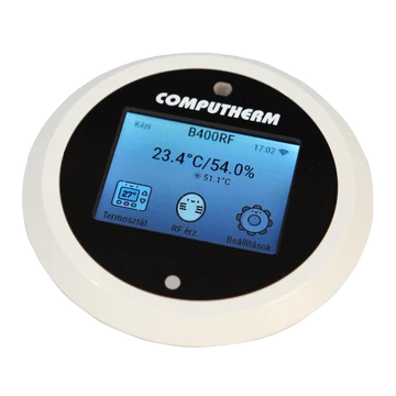 COMPUTHERM B400RF Wi-Fi termosztát vezeték nélküli érintőkijelzős vezérlővel (B400RF)