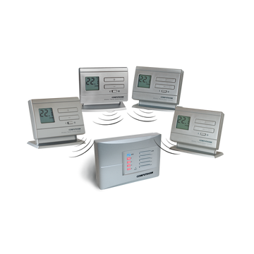 COMPUTHERM Q5RF multizónás, vezeték nélküli (rádiófrekvenciás), digitális szobatermosztát (Q5RF)