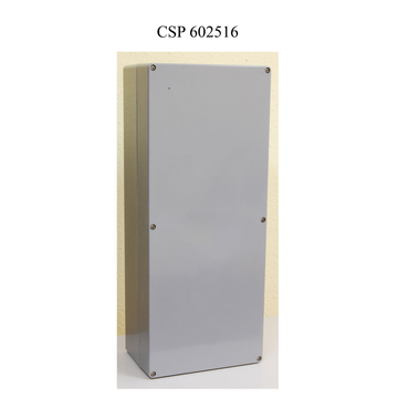 CSATÁRI PLAST CSP 602516 poliészter doboz, üres, 600x250x160mm, IP 65 szürke, halogénmentes (CSP 10602516)