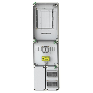 CSATÁRI PLAST PVT 3075 Fm-K FO 2x6 ÁK Felületre szerelhető direkt mérőhely (CSP21.E015ÁK)
