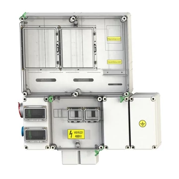 CSATÁRI PLAST PVT 6075 Á-V Fm 80A-K KF-3Fi Felületre szerelhető direkt mérőhely (CSP21.E0223Fi)