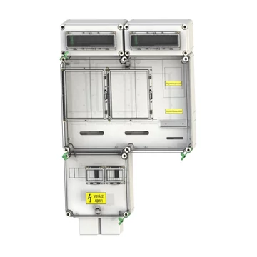 CSATÁRI PLAST PVT 6075 Á-V Fm 80A-K ÁK Felületre szerelhető direkt mérőhely (PVT 1530 FF fő földelősín modullal) (CSP21.E022ÁK)