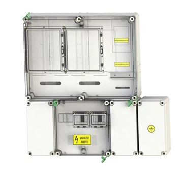 CSATÁRI PLAST PVT 6075 Á-V Fm 80A-SZ KF Felületre szerelhető direkt mérőhely (CSP21.E023KF)