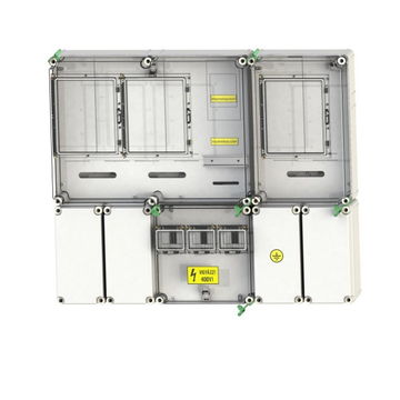 CSATÁRI PLAST PVT 7590 Á-V-H Fm 80A-SZ KF Felületre szerelhető direkt mérőhely (CSP21.E029KF)