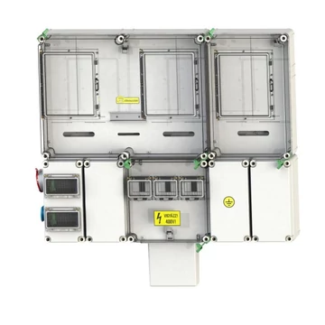 CSATÁRI PLAST PVT 7590 Á-V-Hv Fm-K KF-3Fi Felületre szerelhető direkt mérőhely (CSP21.E0313Fi)
