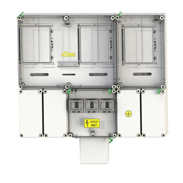 CSATÁRI PLAST PVT 7590 Á-V-Hv Fm-K KF Felületre szerelhető direkt mérőhely (CSP21.E031KF)