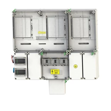 CSATÁRI PLAST PVT 7590 Á-V-Hv Fm-SZ KF 3Fi Felületre szerelhető direkt mérőhely (CSP21.E0323Fi)