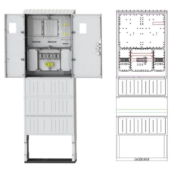 CSATÁRI PLAST PVT-K-L Á-V Fm-80A Szabadon álló direkt mérőhely (CSP21.ES074)