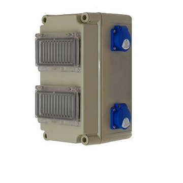 CSATÁRI PLAST PVT 1530 ÁK 2x6 – 1D Kábelfogadó és áramköri szekrény, 150x300x170mm (CSP 31104011)