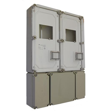 CSATÁRI PLAST PVT 6090 Á-V KF Kombinált szekrény, 600x900x170mm (CSP 34461105)