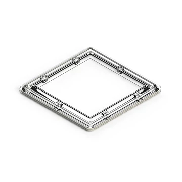 CSATÁRI PLAST Óraleolvasó ablak 118x118mm PVT-K-L szekrényhez (CSP 79000005)