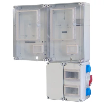 CSATÁRI PLAST PVT EON 6045 Á-V KF - 3D - AM E.ON Kombinált szekrény, 600x750x170mm (CSPEA 37362201)