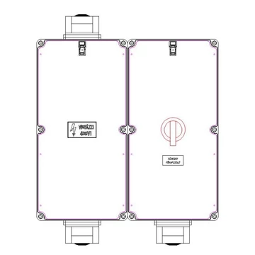 CSATÁRI PLAST PVT 6060 SZ150-CS Modul szekrény (CSP21.C090)