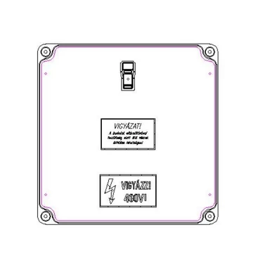 CSATÁRI PLAST PVT 3030 GS5 250A Modul szekrény (CSP21.a101)