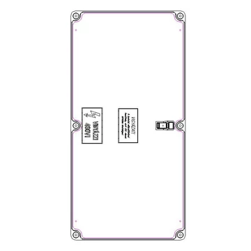 CSATÁRI PLAST PVT 3060 GS5 250A Modul szekrény (CSP21.a103)