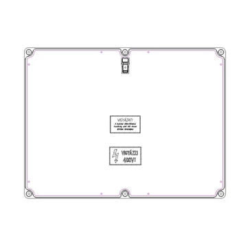 CSATÁRI PLAST PVT 6045 GS5 400A Modul szekrény (CSP21.a104)