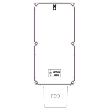 CSATÁRI PLAST PVT 3060 FO95-CS Modul szekrény (CSP21.c086)