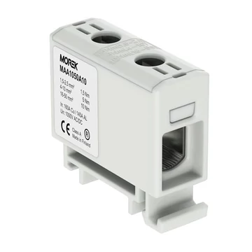 MOREK OTL50 Fővezetéki sorkapocs, 1xAl/Cu 1,5-50mm2, 1500V, szürke (MAA1050A10)