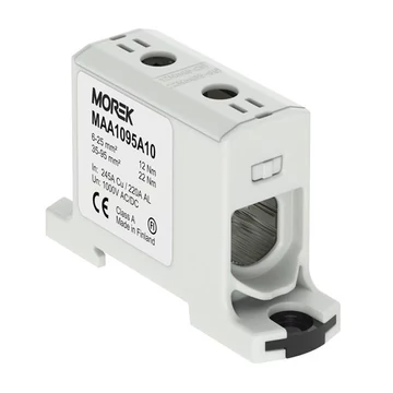 MOREK OTL95 Fővezetéki sorkapocs, 1xAl/Cu 6-95 mm2, 1500V, szürke (MAA1095A10)