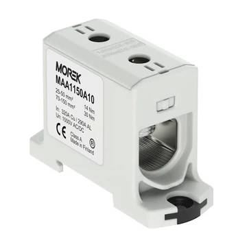 MOREK OTL150 Fővezetéki sorkapocs, 1xAl/Cu 25-150, 1500V, szürke (MAA1150A10)