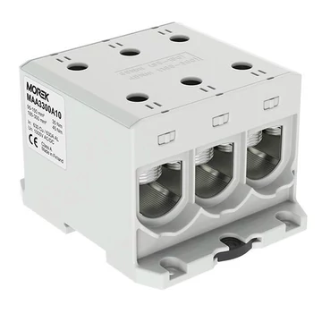 MOREK OTL300-3 Fővezetéki sorkapocs, 3xAl/Cu 95-300, 1500V, szürke (MAA3300A10)