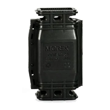 MOREK BREAK25 Géles (zselés) kábelösszekötő, 70x42x24mm, IP68, fekete (MBG0025A24)