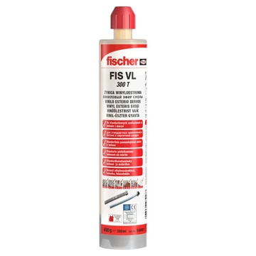 FISCHER FIS VL 300 T Injektáló ragasztó, 300ml (540983)