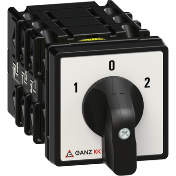 GANZ KK0-20-6006 átkapcsoló 0 állással / nyitott / 3P / 20A / 60° (1AC6006AA00M30)