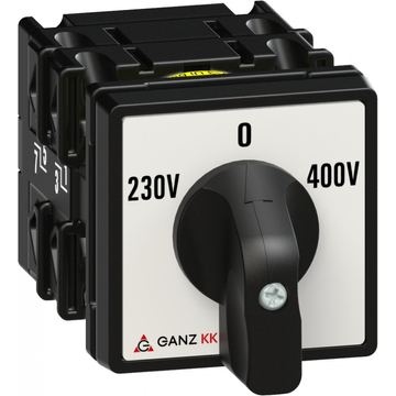 GANZ KK0-20-6066 átkapcsoló 0 állással / nyitott / 20A / 60° (1AC6066AA00M20)