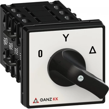 GANZ KK1-32-6009 csillag-delta motorkapcsoló / nyitott / 32A / 60° (1AF6009BB00M40)