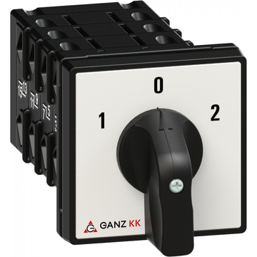 GANZ KK1-32-6129 átkapcsoló 0 állással / nyitott / 4P / 32A / 60° (1AF6129BB00M40)