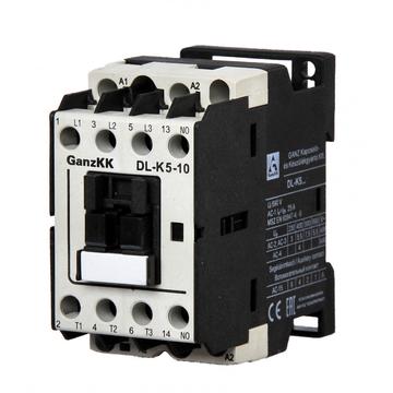 GANZ DL-K5-10 24 V 60/60 Hz mágneskapcsoló / 5,5 kW (AC-3, 400V) (200-0002-010-DL)