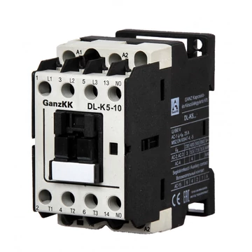 GANZ DL-K5-10/48V mágneskapcsoló / 5,5 kW (AC-3, 400V) (200-0002-020-DL)