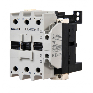 GANZ DL-K22-11 110 V 50 Hz mágneskapcsoló / 22 kW (AC-3, 400V) (200-4534-030-DL)