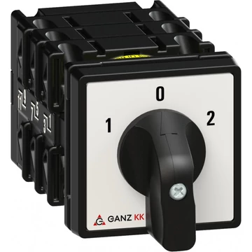 GANZ KKE0-20-6006 átkapcsoló 0 állással / nyitott-IP65 előlap / 3P / 20A / 60° (2AC6006AA00M30)