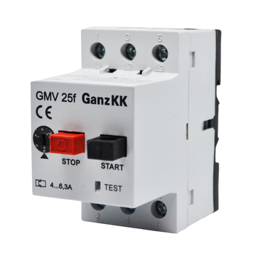 GANZ GMV25f/0.16-0.25A motorvédő kapcsoló (400-2000-002)