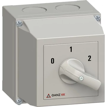GANZ KKM1-32-6013 dahlander motorkapcsoló / tokozott / 32A / 60° (4AF6013XB00S40)