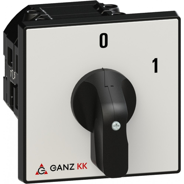 GANZ KK2-40-6002 KI-BE kapcsoló / nyitott / 3P / 40A / 60° (902-6002-601)