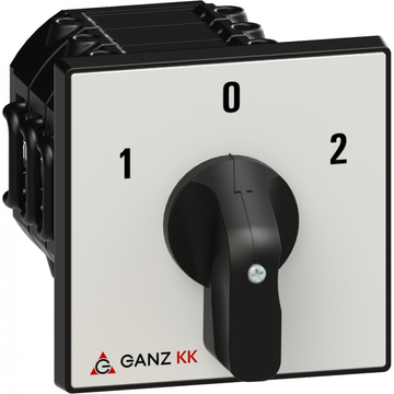 GANZ KK2-40-6006 átkapcsoló 0 állással / nyitott / 3P / 40A / 60° (903-6006-601)