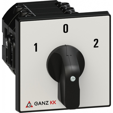 GANZ KK2-63-6008 irányváltó motorkapcsoló / nyitott / 3 fázisú / 63A / 60° (903-6008-701)