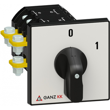 GANZ KK2-115-6002 KI-BE kapcsoló / nyitott / 3P / 115A / 60° (904-6002-901)