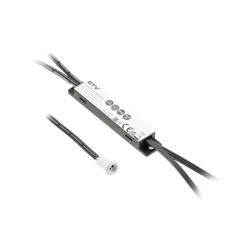 GTV Érintésmentes kapcsoló MIKRO IR 12V/36W, 1 érzékelő, vezetékek 2m és 1,2m, fehér (GTV-AE-WBE1-10)