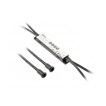 GTV Érintésmentes kapcsoló MIKRO IR 12V/36W, 2 érzékelő, kábelek 2m és 1,2m, fekete (GTV-AE-WBE2-20)